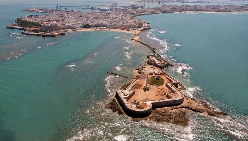 Fortress of San Sebastian in Cadiz San Sebastian Fortress