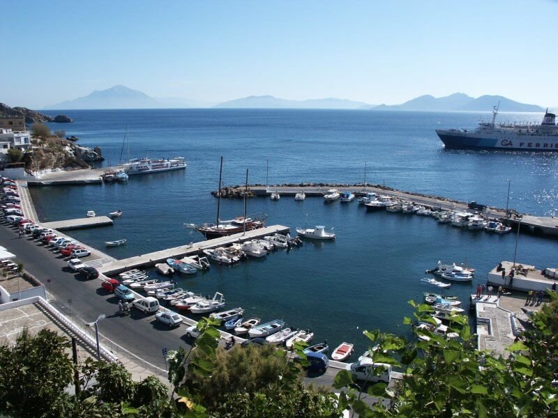 Port of Agios Kirikos, Greece Port of Agios Kirikos