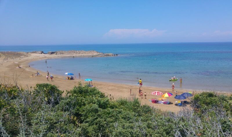 Alagadi Turtle Beach or Turtle Beach in Kyrenia Alagadi Beach