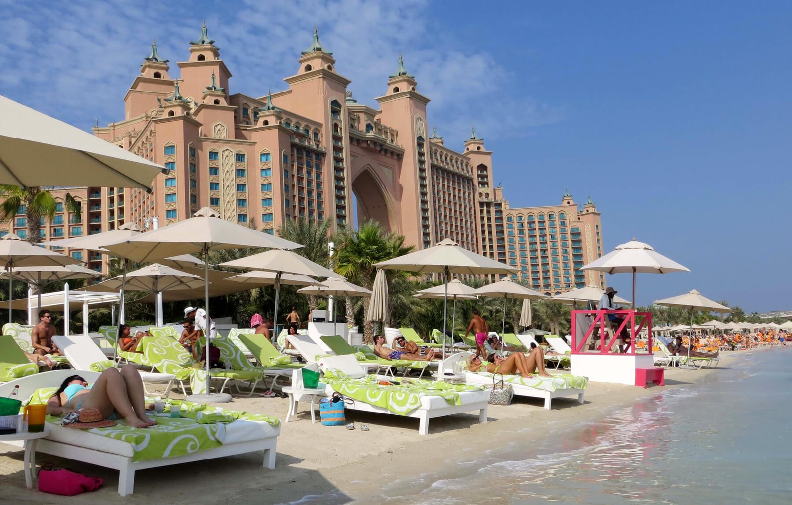 Photo of the beach at Hotel Atlantis The Palm, Dubai Private Beach Hotel Atlantis The Palm