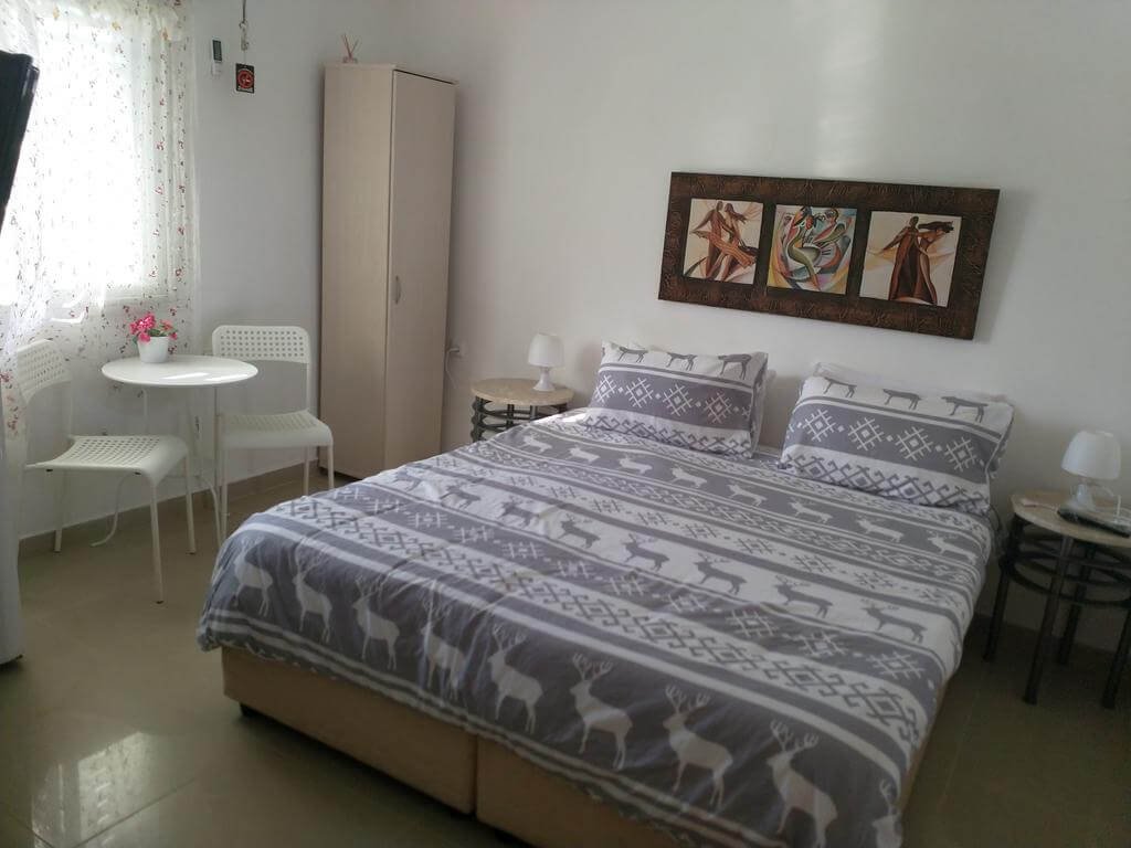 Interior of a room at Carmit's Dead Sea Place Carmit's Dead Sea Place Hotel Room