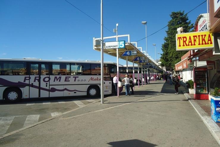 Split bus station Obala kneza Domagoja