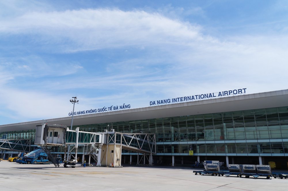 Pictured is Da Nang Airport Da Nang International Airport