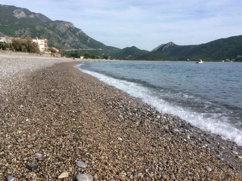 Buljarica Beach, Pertrovac Buljarica Beach in Montenegro