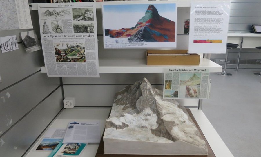 Photo at the Matterhorn Museum At the Matterhorn Museum