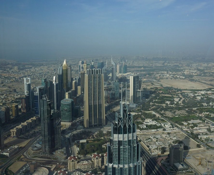 Photo of the view from the restaurant At. Mosphere View from the window of the restaurant At. Mosphere