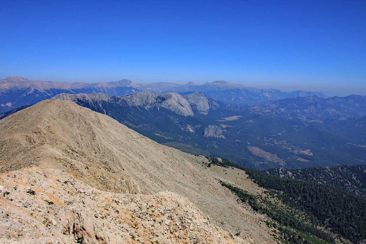 Photo of the view from Takhtali Mountain Tahtali Mountain view