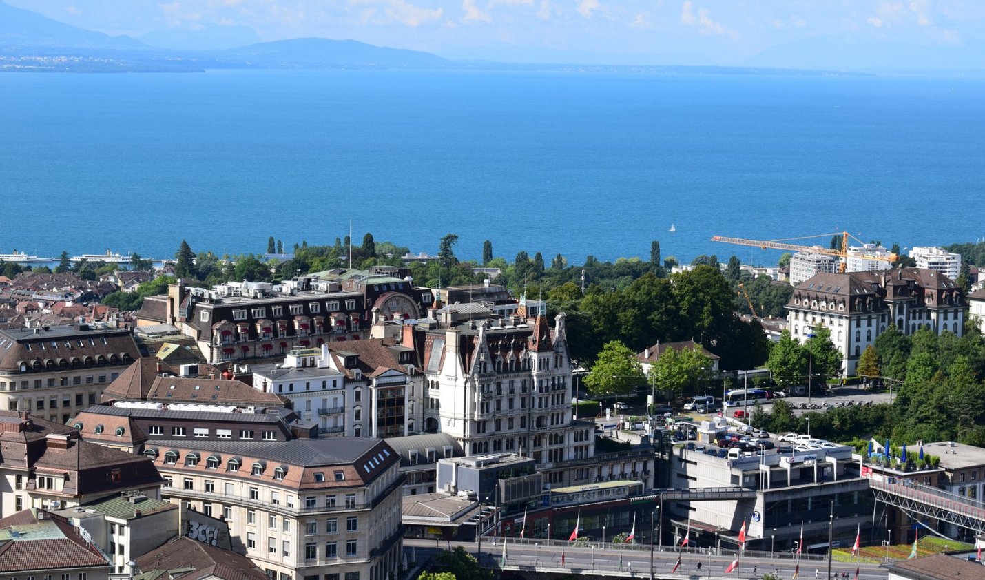 Photo from Lausanne Cathedral View from Lausanne Cathedral