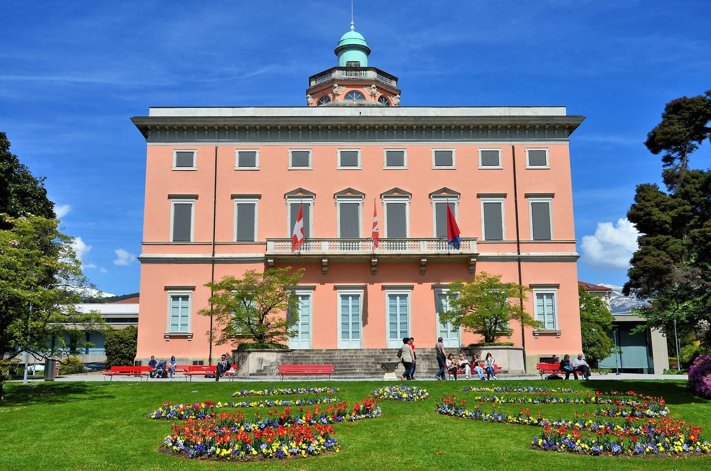 Photo of Villa Ciani in Civico Ciani Park Villa Ciani which houses the city's Art Museum