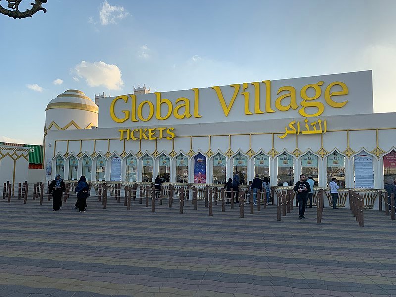 Photo: Global Village ticket offices Ticket offices