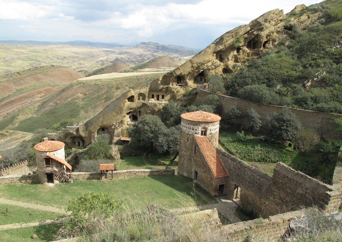 Pictured is the Davido-Gareja Monastery complex Davido-Gareji Monastery Complex