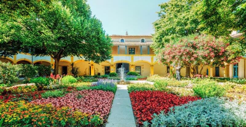 Photo: Van Gogh's Courtyard in Arles