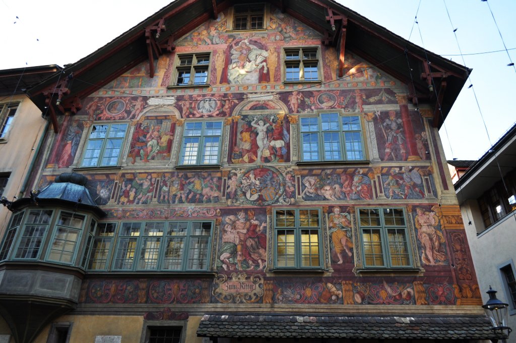 Photo of the Knight's House in Schaffhausen, Switzerland Knight's House, Schaffhausen