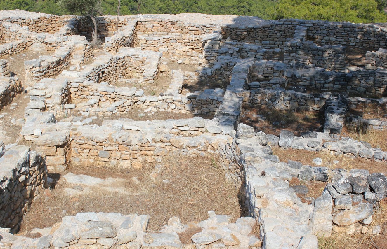 Pictured are the ruins of ancient Pedasa Ancient Pedasa