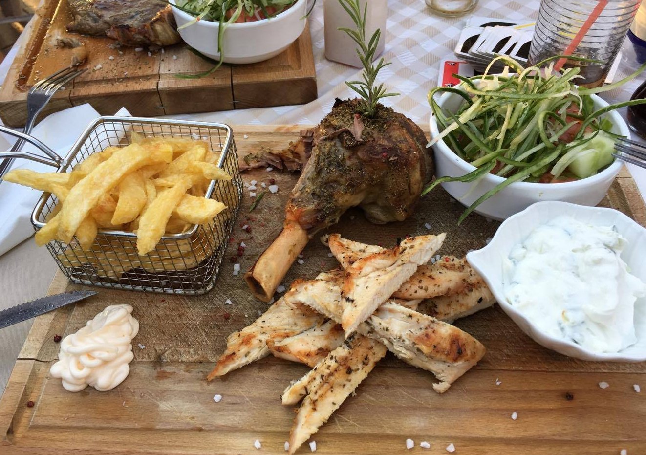 Photo of breakfast at Desert Rose restaurant Tomorrow at the Desert Rose restaurant