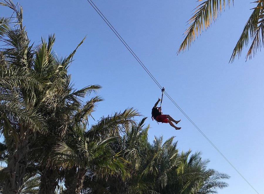 Cable car descent - "Atlantean Pilots" Atlantean Pilots Zipline