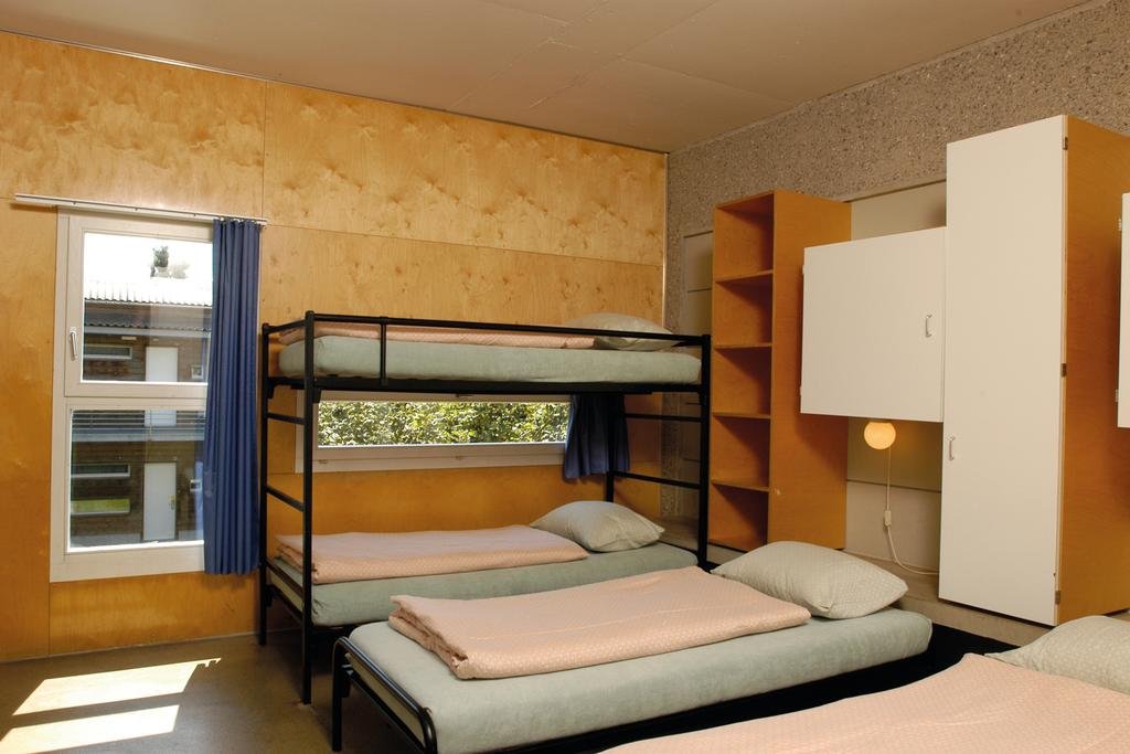 Interior design at Lausanne Youth Hostel Jeunotel