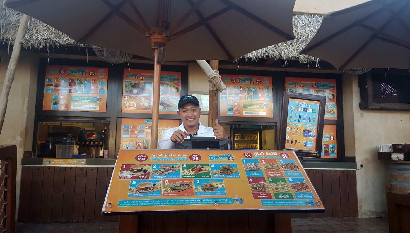 Photo of a waiter at Dana's Diner Dana's Diner