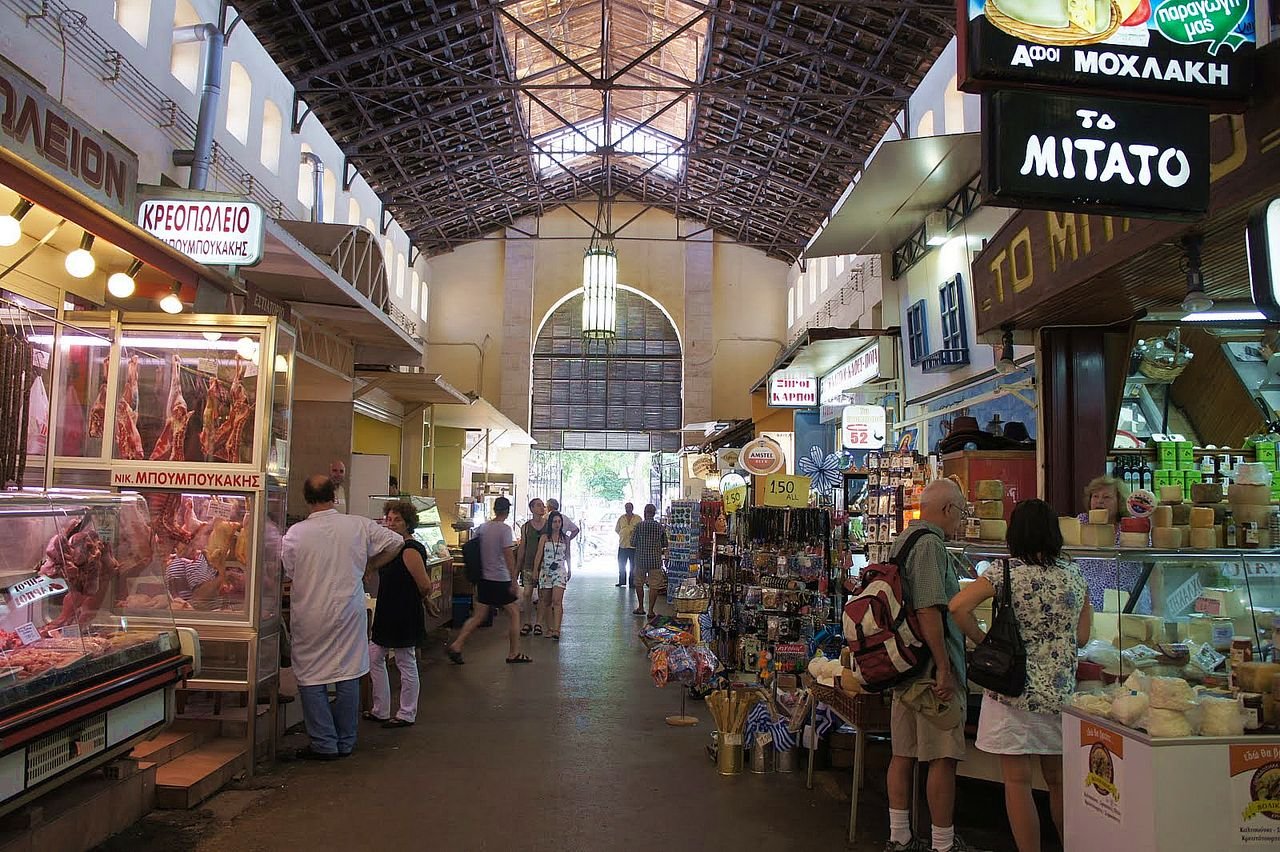 Agora market photo, Chania Agora Indoor Market