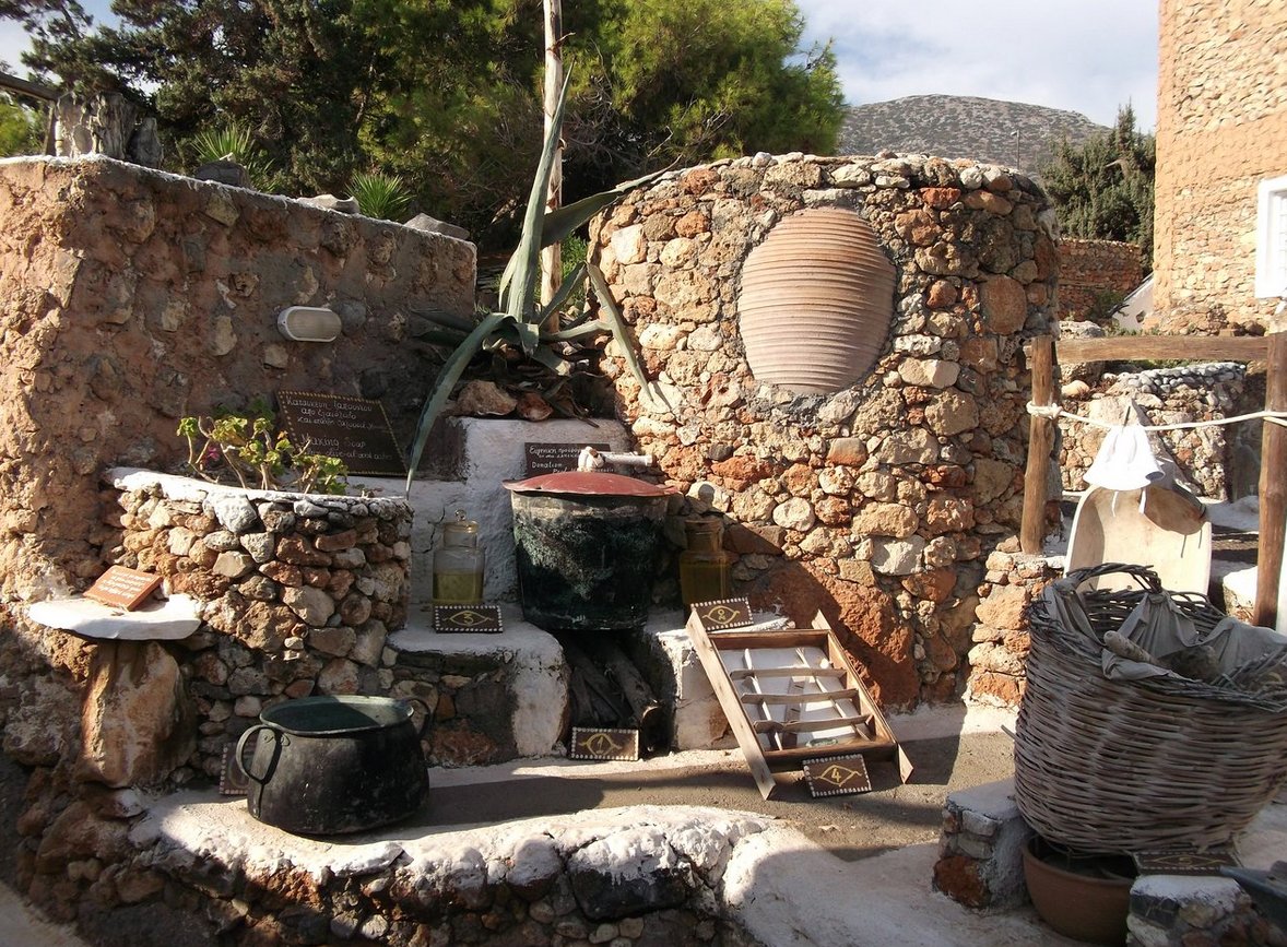 Open-air installation at the Likhnostatis Museum Likhnostatis Open-air Museum