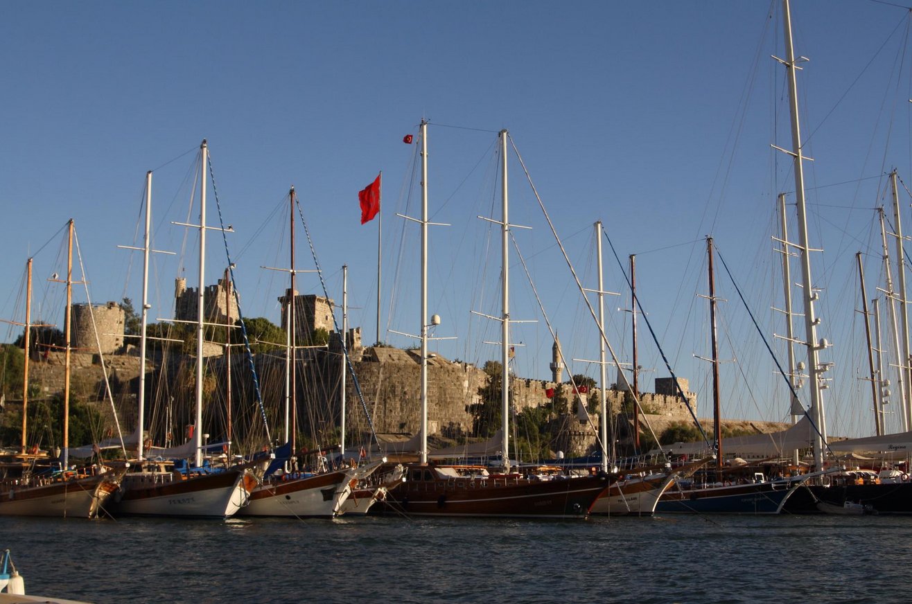 Pictured yachts in the port of Milta Bodrum Marina Milta Port Bodrum Marina