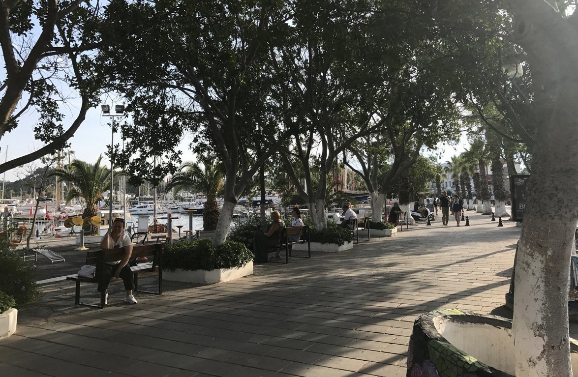 Milta Bodrum Marina Promenade Walk Milta Bodrum Marina Promenade