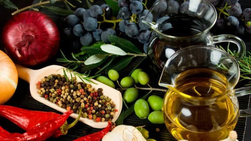Photo: olive oil in