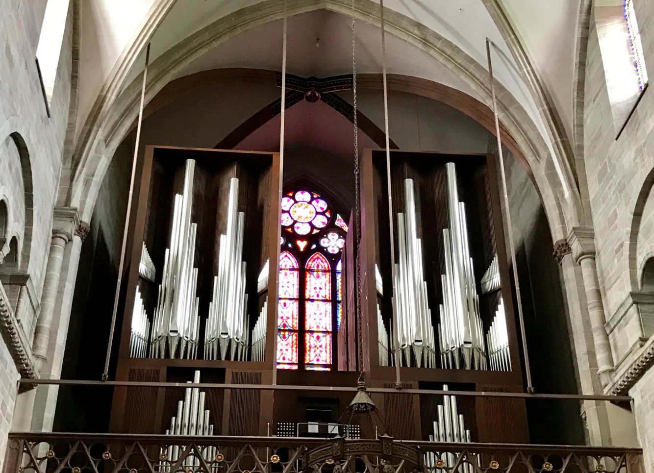 Photo of the organ in Munster Cathedral Organ in Munster Cathedral