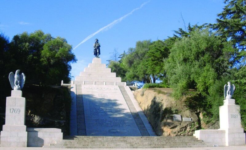 Bonaparte Monument in Ajaccio, France Napoleon Monument in Ajaccio at Place Austerlitz