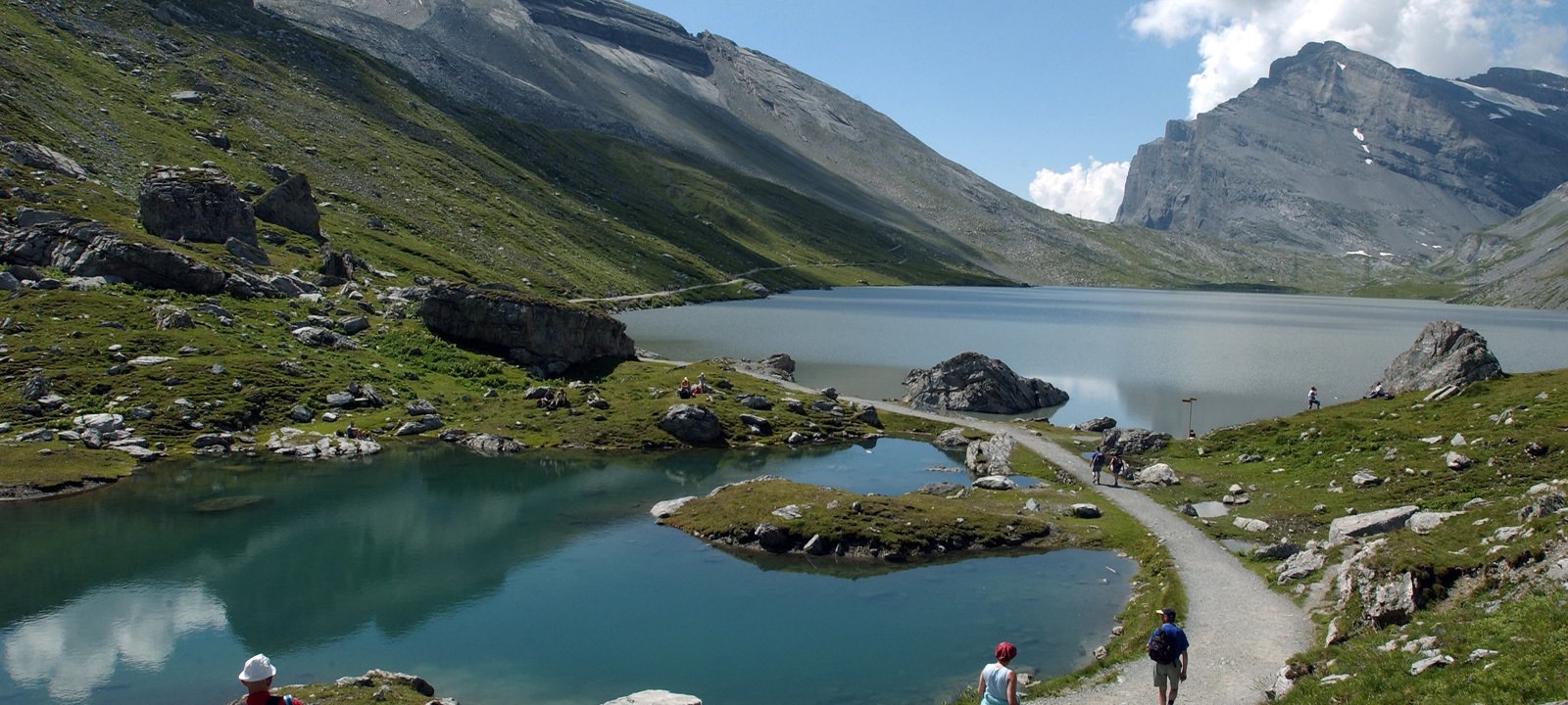 Photo of a mountain lake in Lakerbad Memorable photo in Lakerbad