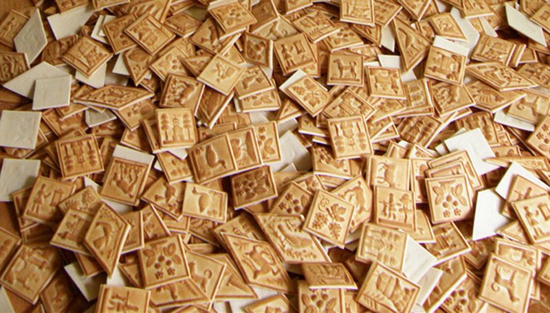 Photo of stumps Tirggel Tirggel cookies