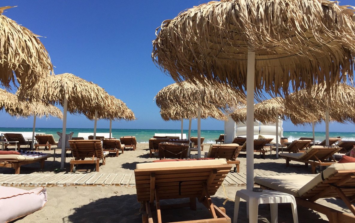 Photo of the mournful Baja beach club Baja beach club