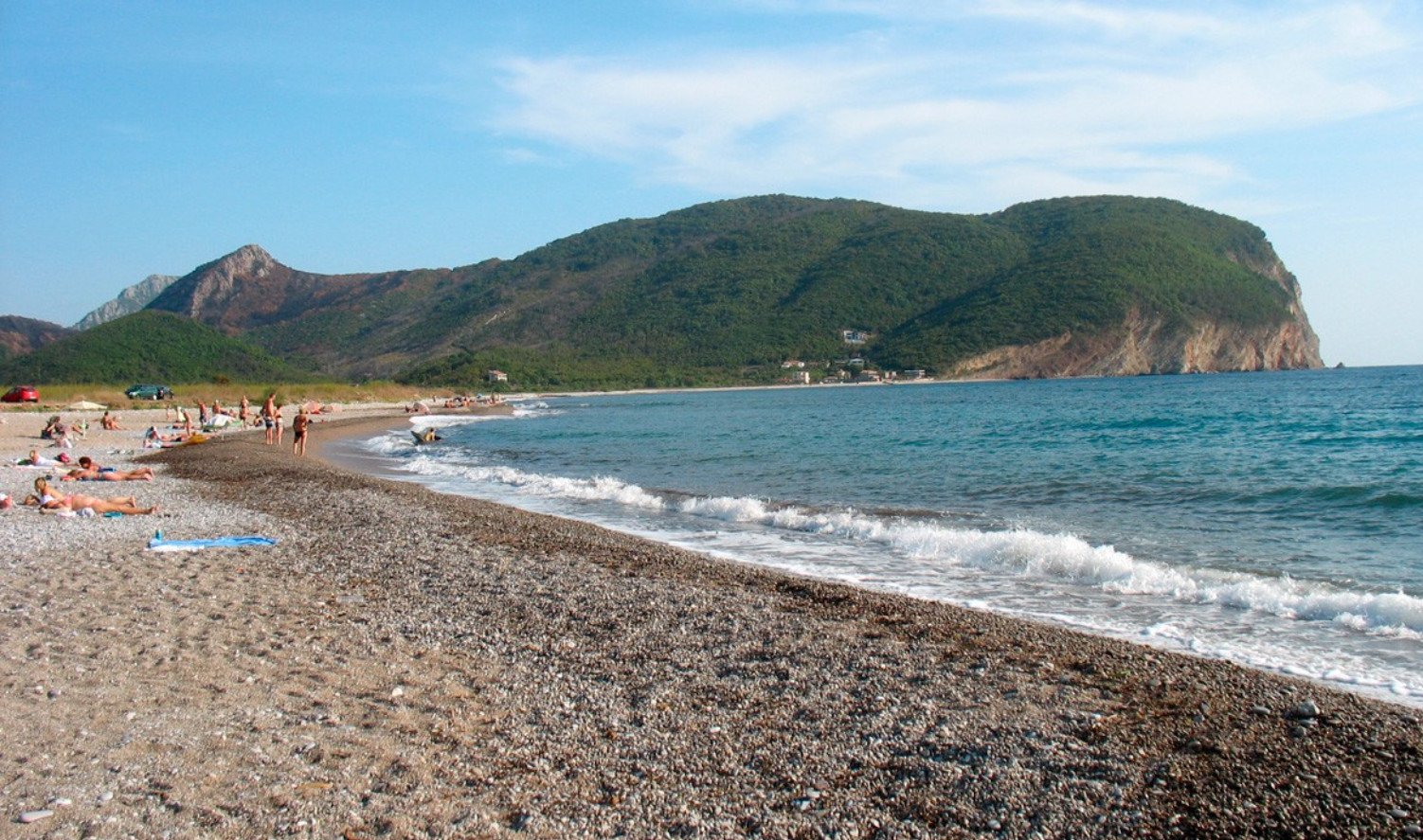 Buljarica Beach in Pertrovac, Montenegro Buljarica Beach