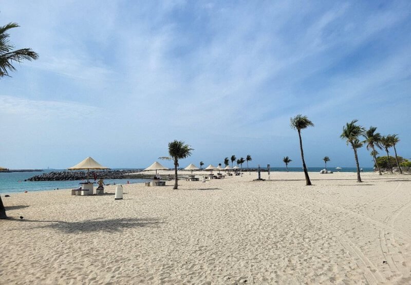 Photo of the beach in Al Mamzar Park, Dubai