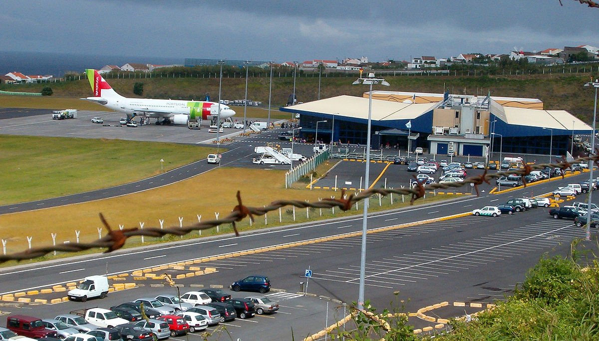 Pictured is Ponta Delgada Airport on the island of Sao Miguel Ponta Delgada Airport on the island of Sao Miguel