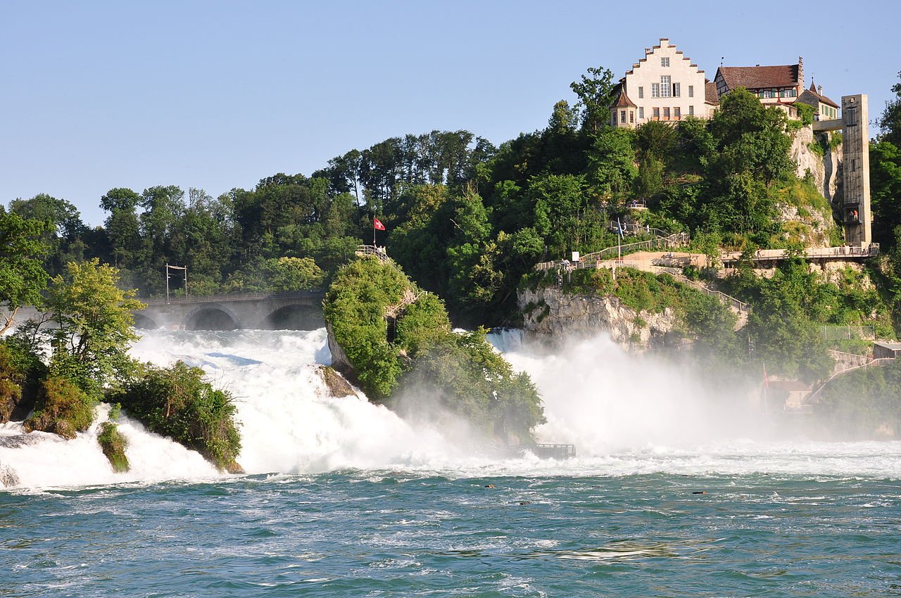 Photo of the Rhine Waterfall, Switzerland Rhine falls, Switzerland