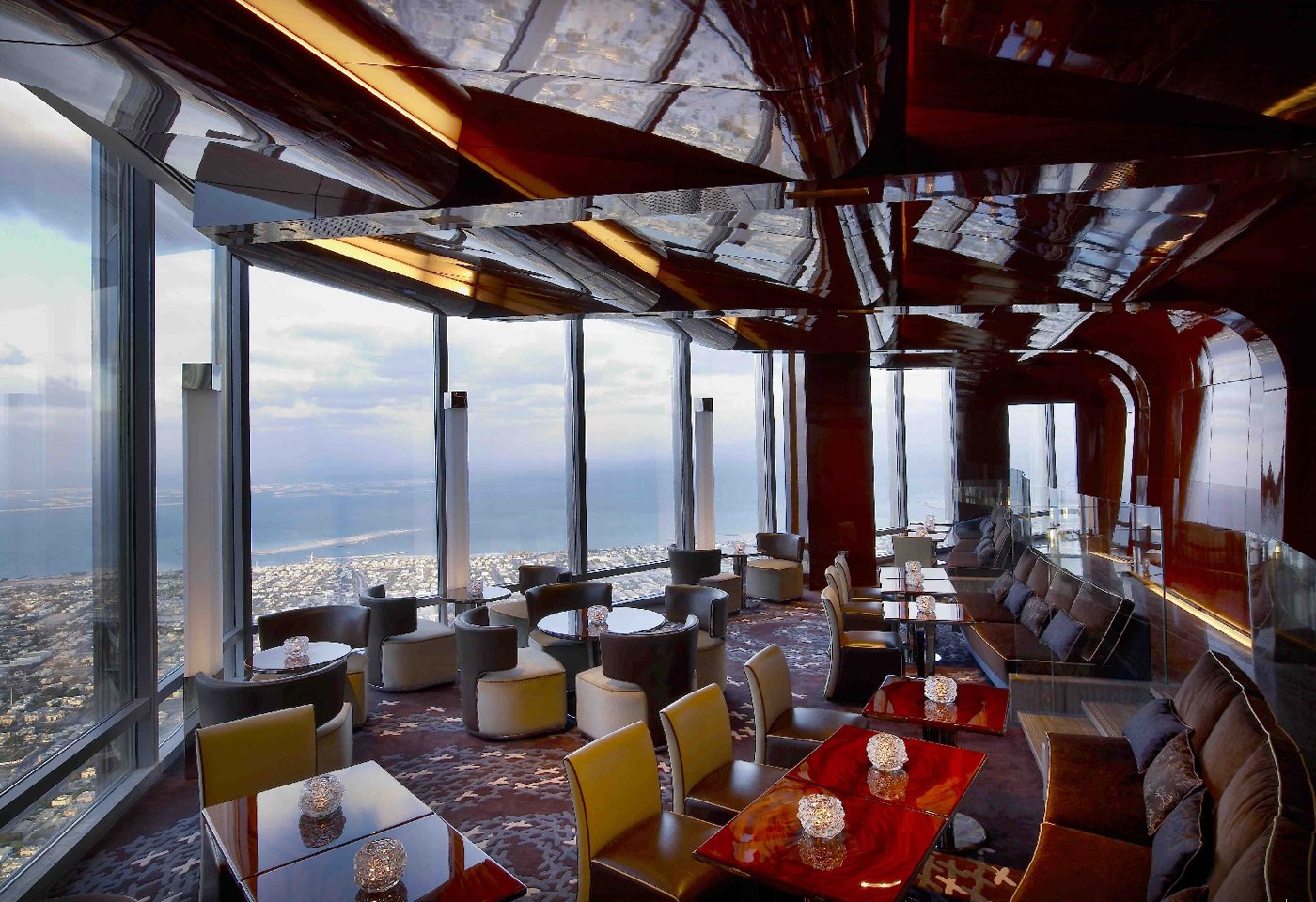 At. Mosphere Restaurant in Burj Khalifa At.Mosphere Restaurant