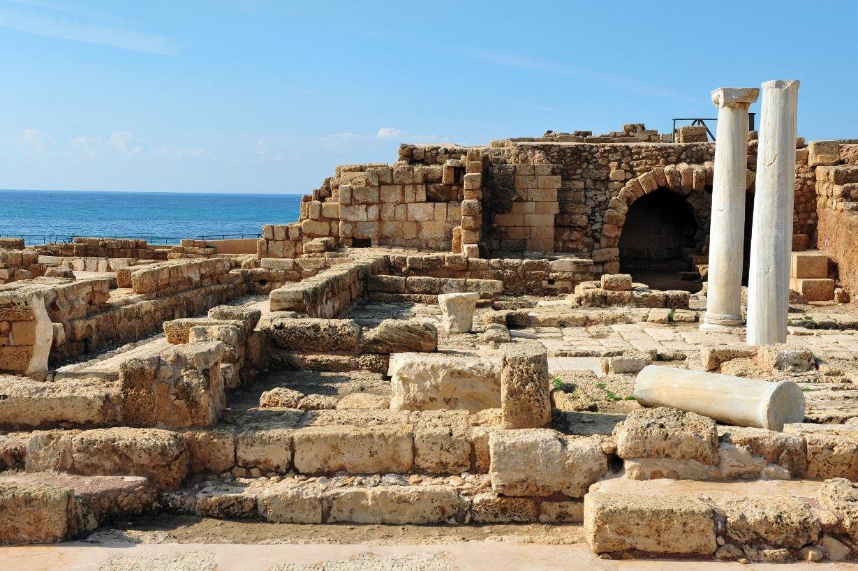 Ruins of Caesarea of Palestine