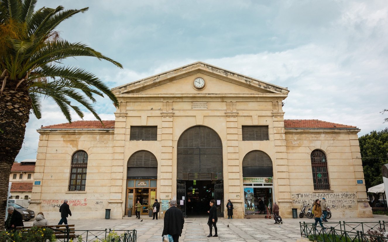 Photo of the Agora market building Agora Market