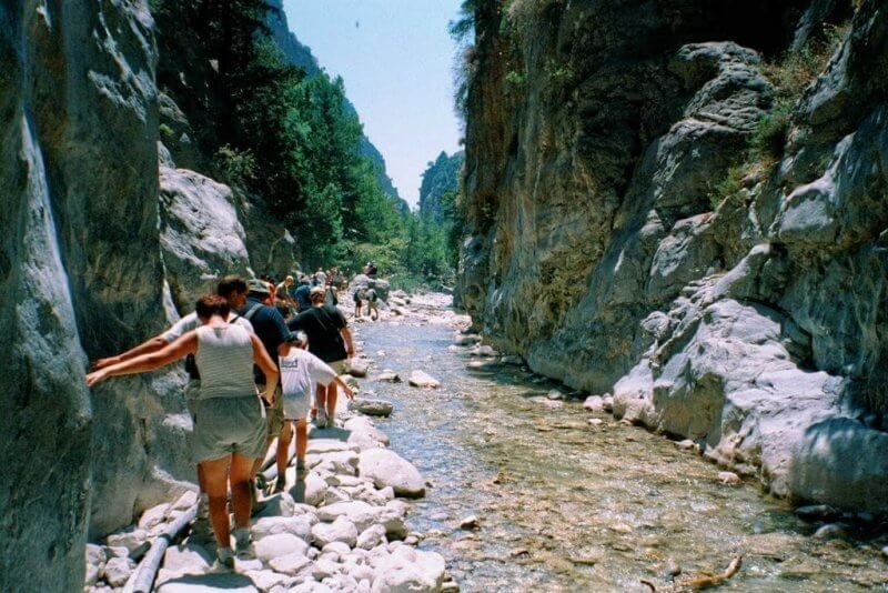River in the Samaria gorge