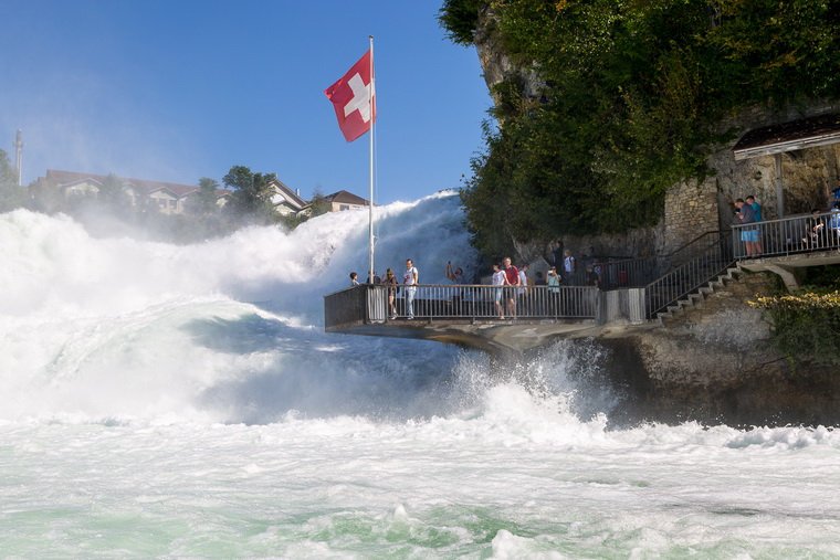 Laufen Castle observation deck Observation deck
