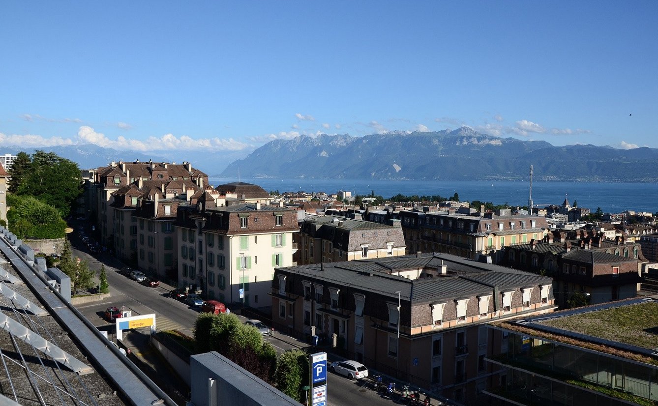 Photo from the Esplanade de Montbenon observation deck Esplanade de Montbenon observation Deck