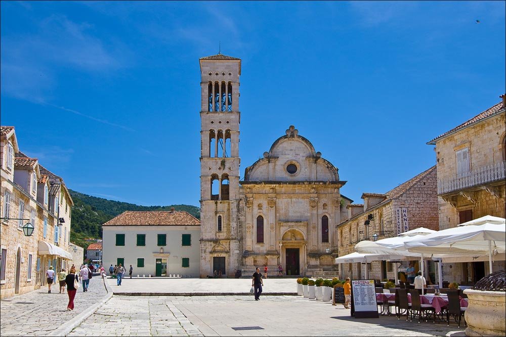 St. Stephen's Cathedral on the island of Hvar St. Stephen's Cathedral