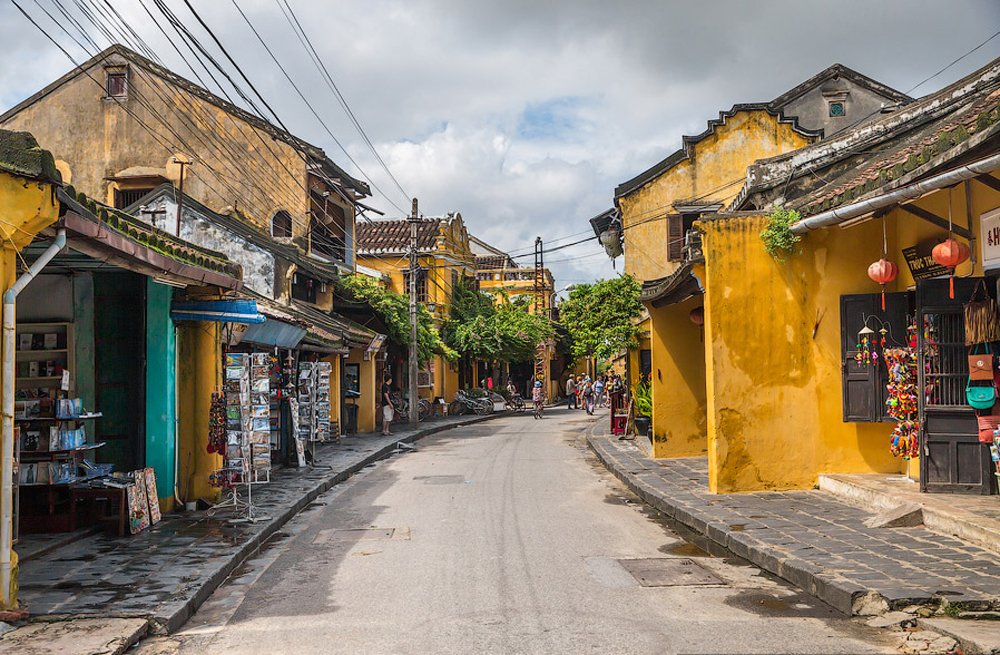 Pictured is Hoi An Old City street Hoi An Old Town