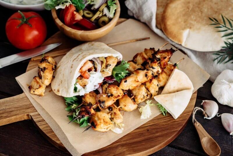Souvlaki dish