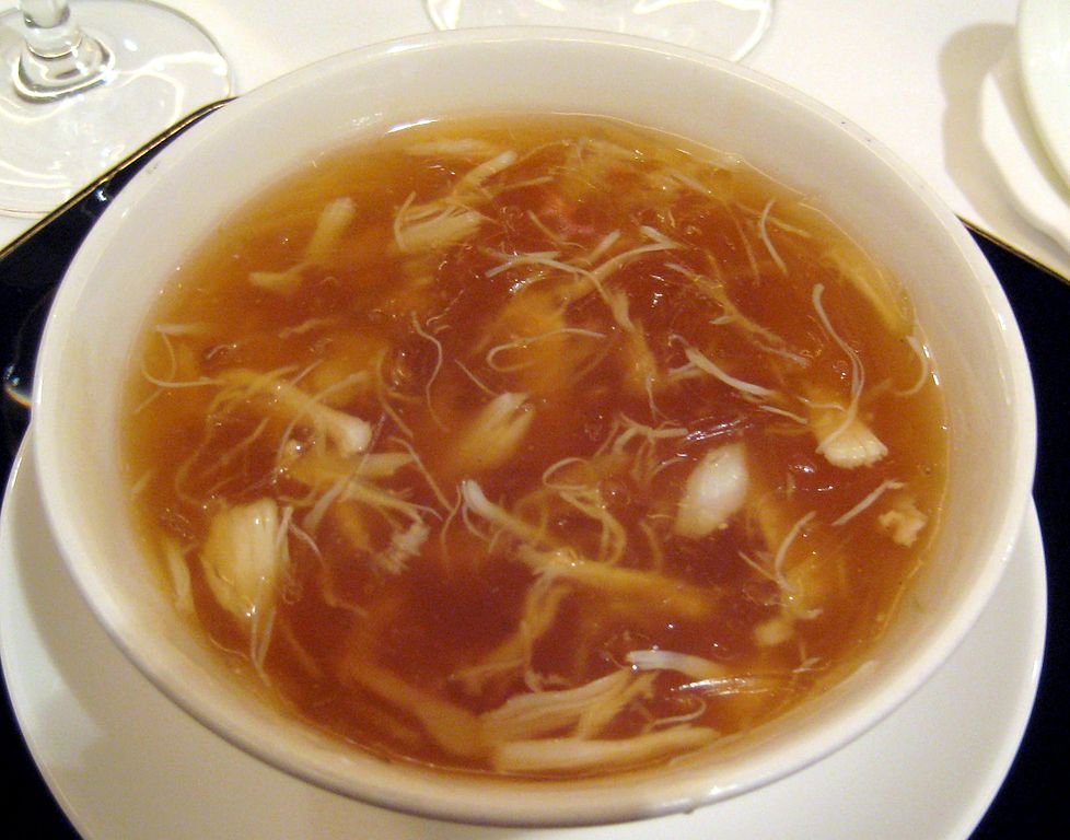 Photo of shark fin soup Shark fin soup in one of the restaurants