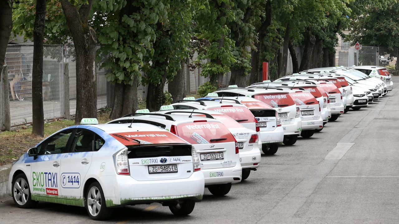 Photos of eco taxi cars in Zagreb Zagreb Taxi Service