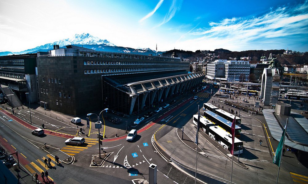 SBB RailCity Shopping Center, Lucerne, Switzerland SBB RailCity Shopping Center