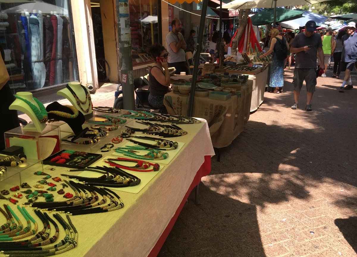 Nahalat Binyamin Pedestrian Street Fair, Tel Aviv Nahalat Binyamin Street Bazaar