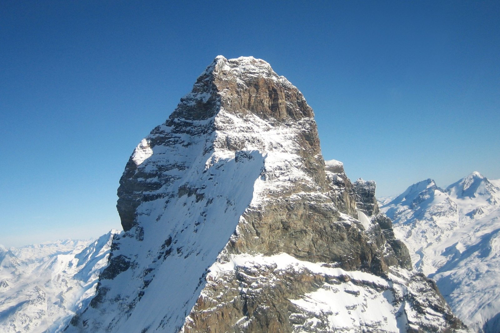 Photo of the Lion Ridge of Mount Matterhorn The Lion Range of Mount Matterhorn